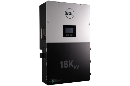 EG4 battery, a high-capacity lithium iron phosphate (LiFePO4) power storage unit, used for energy storage and solar power systems.