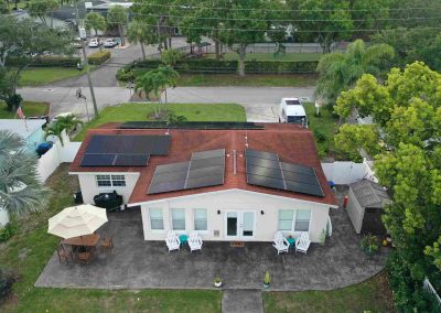 Full Solar Panel Array on Residential Rooftop1