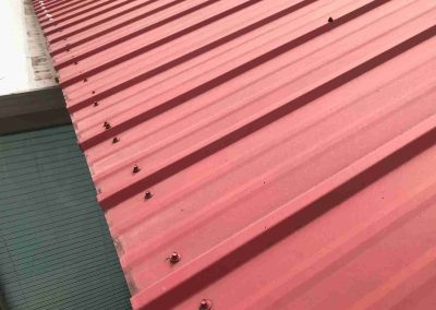 Red Roof Preparation for Solar Panel Installation by Smart Volt Solutions