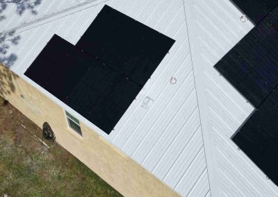 Solar Panel Installation on Durable Metal Roof by Smart Volt Solutions