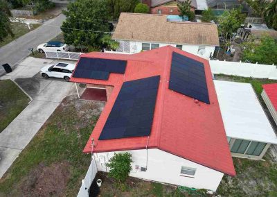 Solar Panels Installed with Precision Using Drone Technology by Smart Volt Solutions