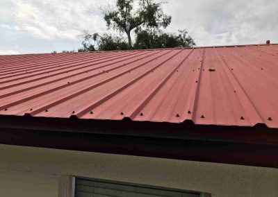 Close-Up of Red Roof Ready for Solar Panel Installation by Smart Volt Solutions