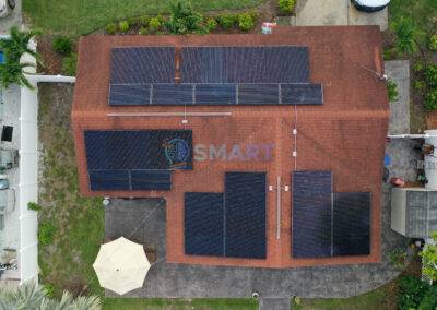 Residential Solar Install - Bird's Eye - St. Pete Alt